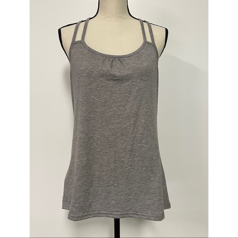 NWT Cyanstyle Clothing Co Lightweight Tank Top Grey Size S